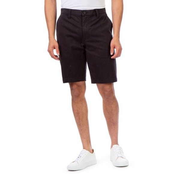 U.S. Polo Assn. Shorts Us Polo Mens Flat Front Short Black 32 38